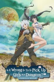 is it wrong to try to pick up girls in a dungeon 8450 poster